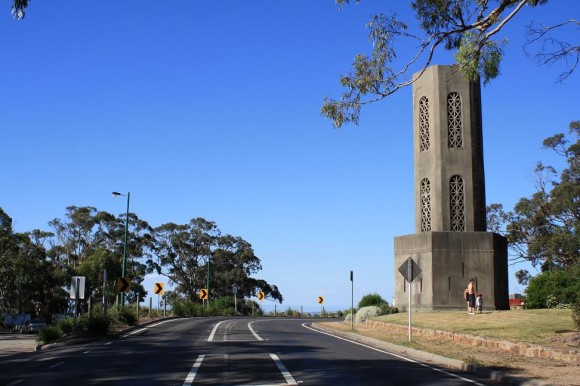 The end of the Arthurs Seat climb.