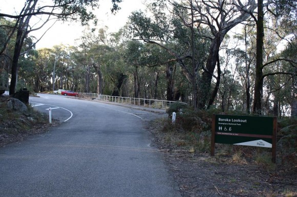 End of the Boroka Lookout climb.
