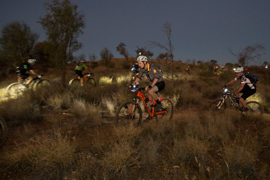 Yours truly on the night stage. (Image: Rapid Ascent)