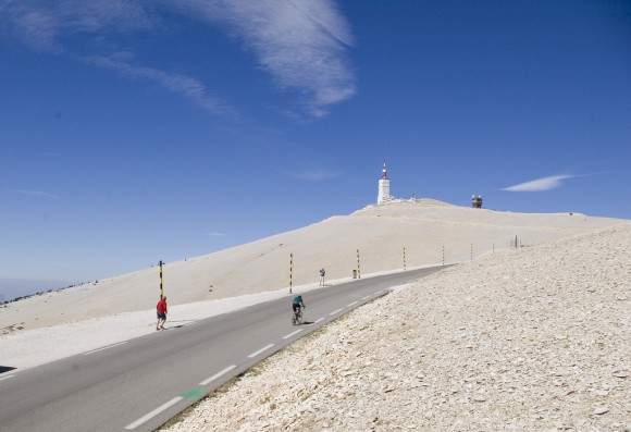 Mont Ventoux's moonscape is one of the most recognisable summit's in world cycling.