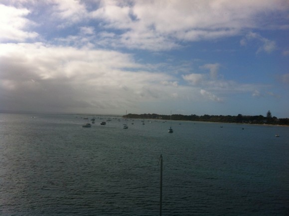 View from the Sorrento to Queenscliff ferry.