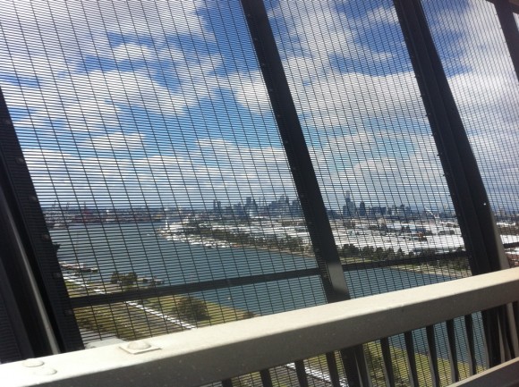View from the Westgate Bridge.