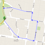 Shane Miller's Yarra Street climb loop.