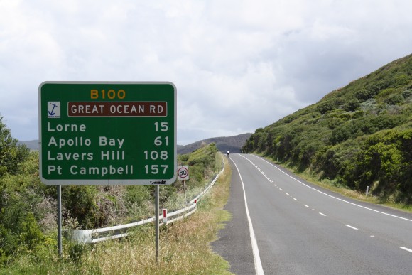 You know it's a long ride when Port Campbell is only a fraction of the way there.