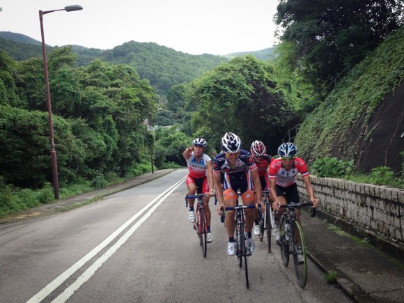 The pace was considerably more friendly on the climb up from Wong Shek Pier.