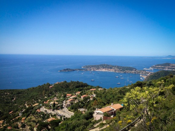 The views from just near Eze.