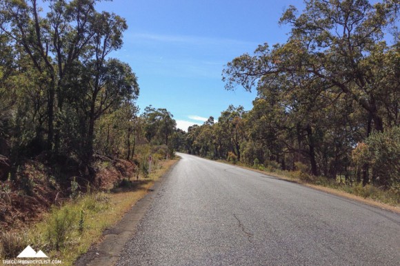 Beautiful quiet roads east of Perth.