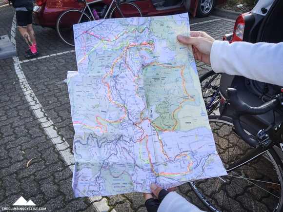 Mapping out your ride isn't a bad idea. 