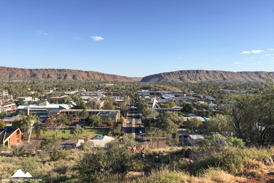 Views from Anzac Hill in Alice Springs.